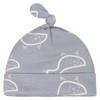 Grow by Gerber - Paquete de 4 gorras para bebés,