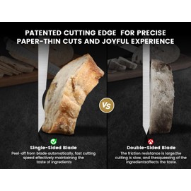 CoquusAid Bread Knife for Homemade Bread, 10.6 Inch Multifunction Serrated Knife, Razor Sharp Slicer, Forged High Carbon German Steel, Full Tang Ergonomic Handle Design for Sourdough Turkey Fruit