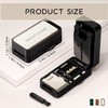 Pill Cutter - 1/4 & 1/2 Pill Splitter for Small