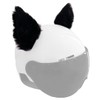Cat Ears for Helmet Plush Ears Adhesive Helmet Accessory for
