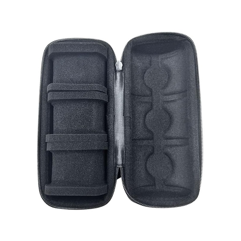 XUNQUCOM 3 Slot Watch Travel Case with Sponge Cushion Portable