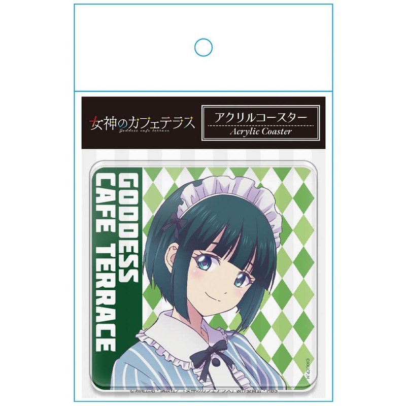 TV Anime Goddess Cafe Terrace Acrylic Coaster D [Ono Shirakiku]