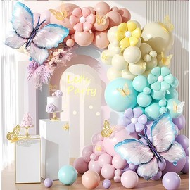 Bethany Home Macaron Balloons, Set of 135, Pastel Colors, Blue, Balloons, Princess Colors, Romantic Parties, Birthday Parties, Weddings, Christmas, Anniversaries, Birthdays, After-parties, Children's