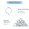 100 Pieces Car Seat Cover Hooks, 28mm S Hooks, Vehicle