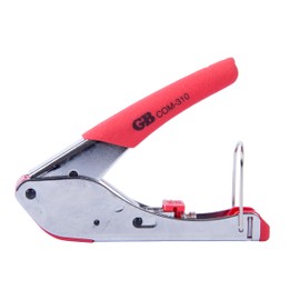 Gardner Bender COM-310 F-Type Compression Crimp Tool with Locking Close, Compact, RG-6, RG-6 Quad, RG-59