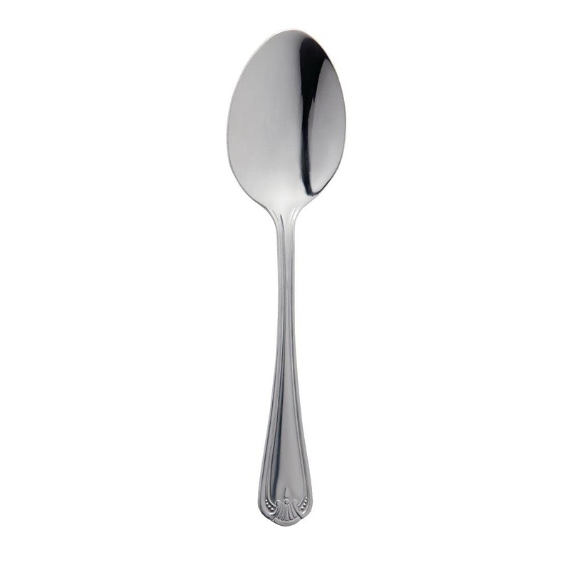 Olympia C151 Jesmond Cutlery Dessert Spoon (Pack of 12)