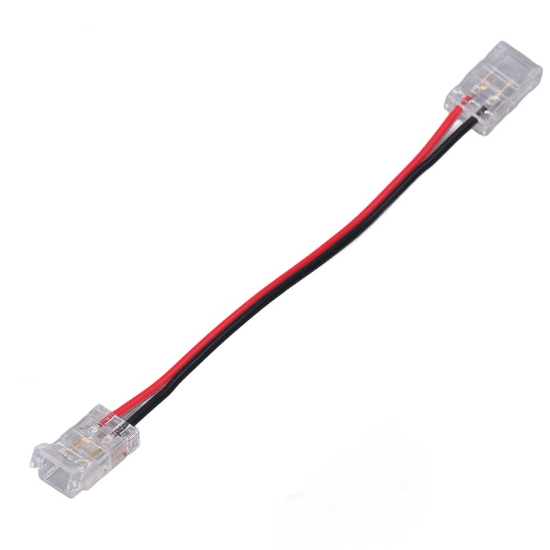 10pcs COB Strip Light Connector Professional Double Head 8mm 2