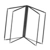 Eigell Menu Folder, Menu Book Holders, Double Panels Transparent Menu