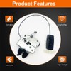 VEELECP Trunk Latch Assembly Compatible with 2007-2012 Sentra Rear Tailgate