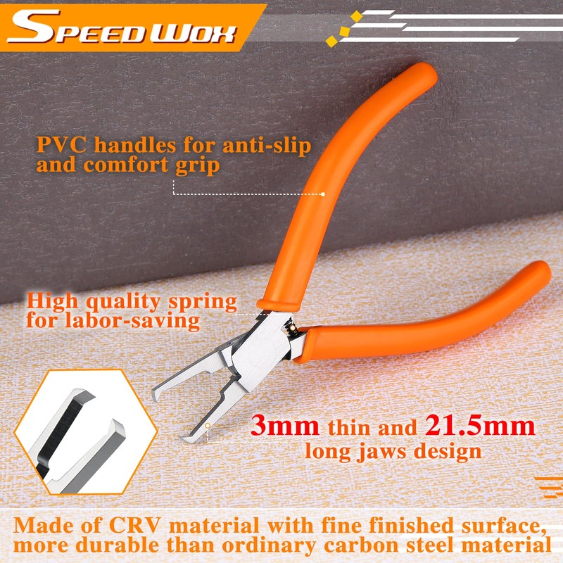 SPEEDWOX End Plastic Nippers Edge Nipper 112mm End Nipper Small