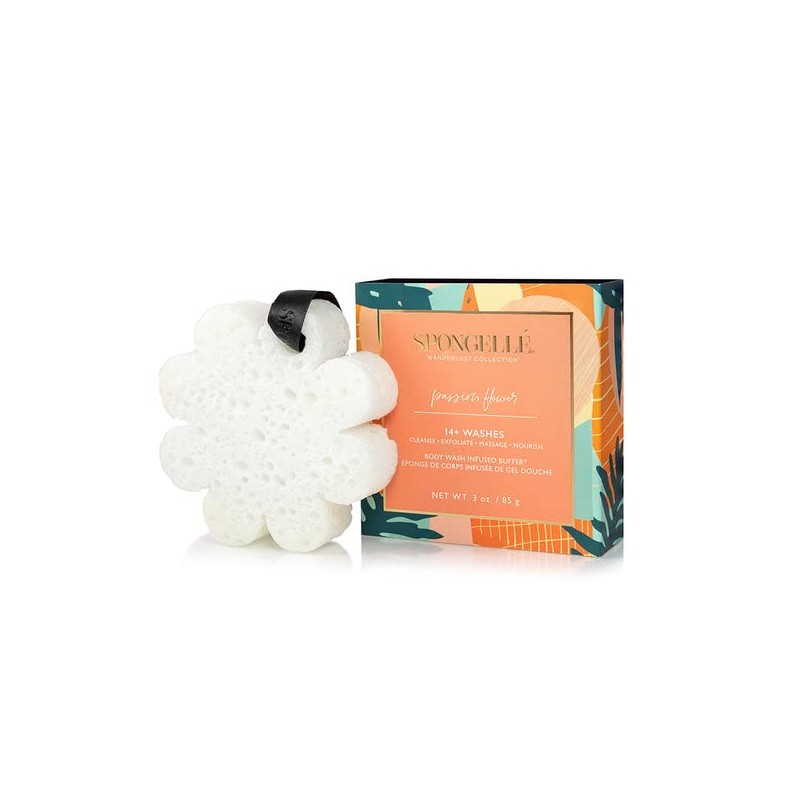 Spongelle Passion Flower Body Wash Infused Buffer