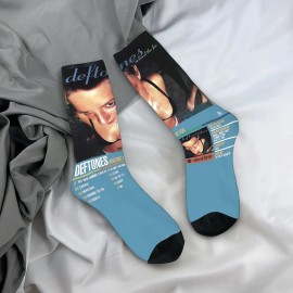 Calcetines Con Banda Metálica Socks Deftones, Medias Antides