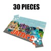 puppy Pal Puzzle with Name Kids Jigsaw Gift Son Daughter
