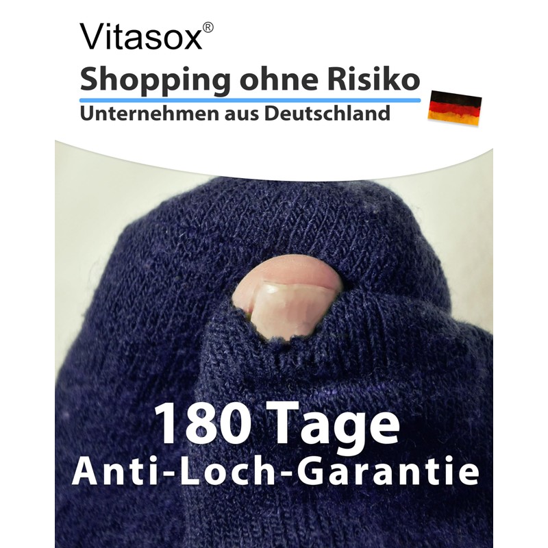 Vitasox Unisex Support Knee Socks Plain - 39/42