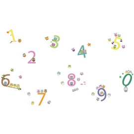WALPLUS Kids Wall Stickers for Nursery & Bedroom: Peel & Stick Animal Decor for Girls & Boys