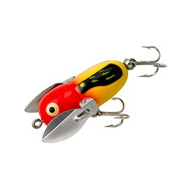Heddon Crazy Crawler Wild-Action Topwater Fishing Lure, Yellow Hornet, Tiny Crazy Crawler (1/4 oz)