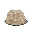 Luumii Light Domes Bird House, LED Light, Porcelain, 4.75-inch Width x 3-inch Height, Home Decor