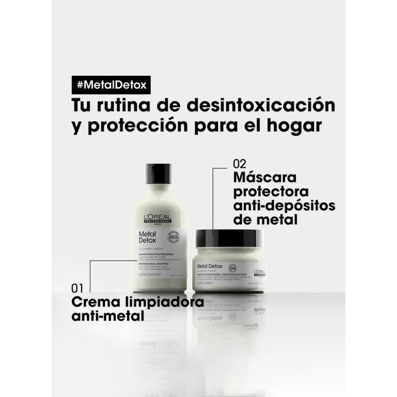 Mascara L´oréal Metal Detox 500ml