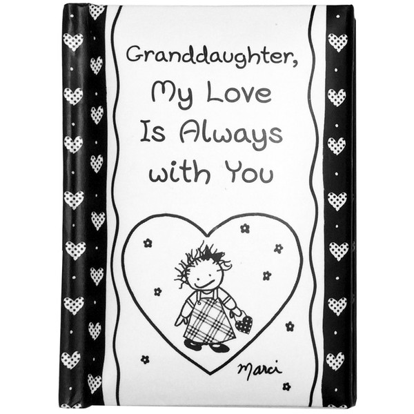 Blue Mountain Arts Little Keepsake Book "Granddaughter, My Love Is Always with You" 4 x 3 in. Sweet, Sentimental Pocket-Sized Gift Book for Granddaughter, by Marci and the Children of the Inner Light