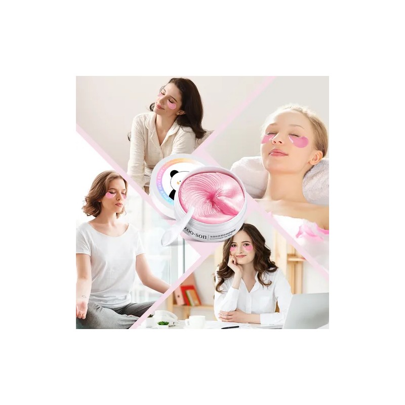 Parches Hydrogel Para Ojos Colágeno Anti Ojera Hidratante