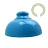 Blue Metal Ceiling Lamp Shade 29cm Easy Fit Light Pendant