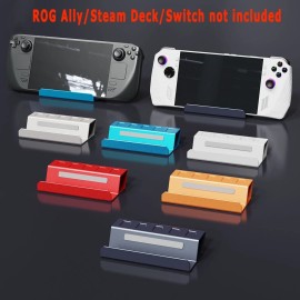 Unbranded Wear-Resisting Aluminum Desktop Phone Stand f ASUS ROG Ally/Steam Deck/CellPhone - White