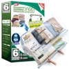 TAILI 6 Pack Vacuum Storage Bags, LONG SIDE ZIP (3