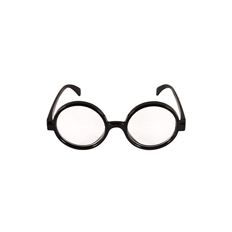 QDS Wizard Boy Harry Glasses with Clear Lenses Adults Fancy