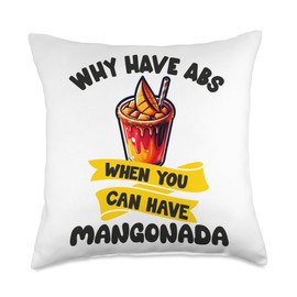 Mangonada Mango Chamoy Mexican Candy Comida Mexicana Mexico Throw Pillow
