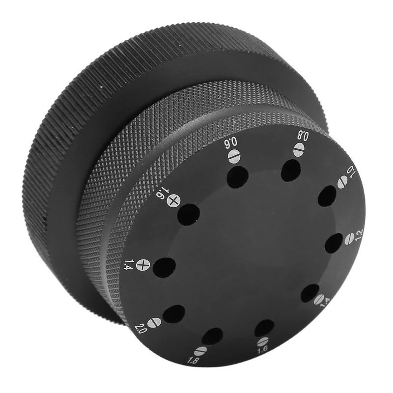 Screwdriver Base Professional Multifunctional Display Watch Screwdriver Rotating Base Black