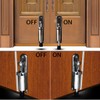 IGNPION 2 pcs Stainless Steel Kick Down Door Locks Stopper