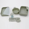 Camping Mess Tin, Outdoor Eating, Drinking Gear - 7 piece