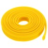sourcing map Expandable Sleeving,1 3/16-inch 25ft Cable Sleeve, Yellow