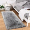 Faux Fur Rug Fluffy Rug Grey, Fluffy Carpet,Faux Sheepskin Rugs