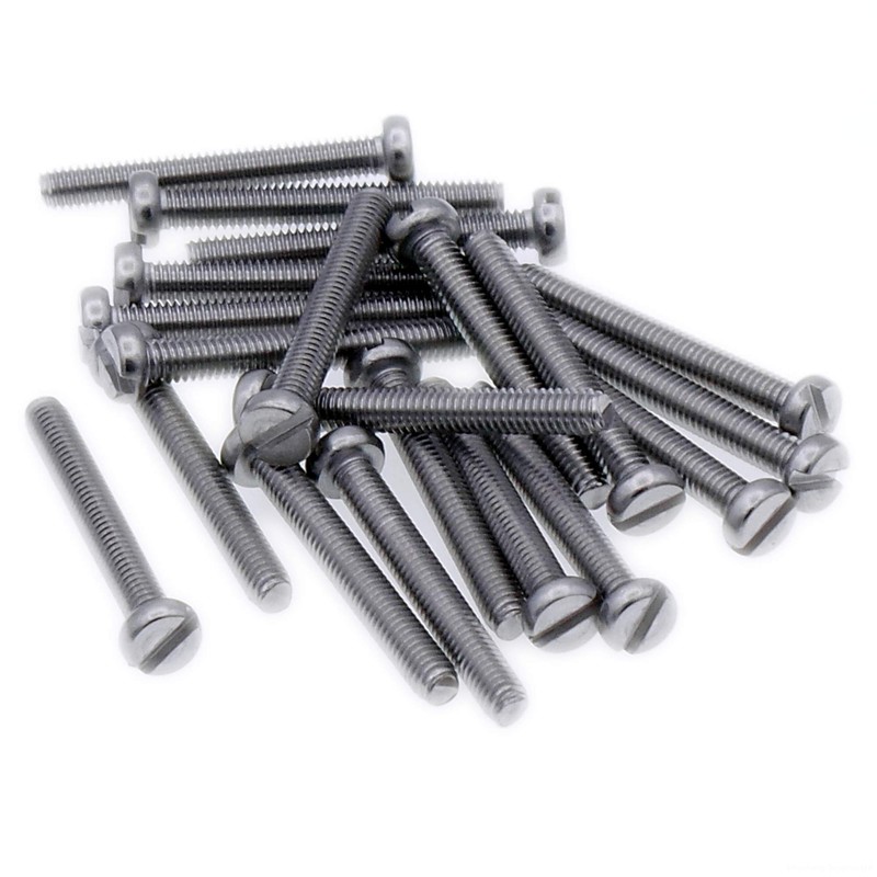 M6 (6mm x 50mm) Slot Cheese Machine Screw (Bolt) -