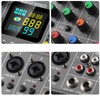 Professional Audio Mixer, Sound Board with 4 Channel Mixer USB