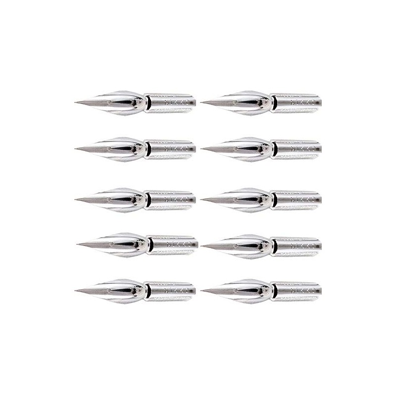 Tachikawa Nikko Manga Pen Nib Saji Pen Crome - 10pc