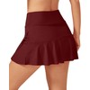 G4Free Skirts for Women with Pockets Pleated Tennis Skirts Golf