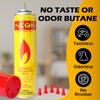 NEON Butane Fuel Refill, 300ml x 4 Cans Ultra Refined