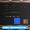Magnetic Chalkboard Contact Paper, Self Adhesive Chalk Black Board Wallpaper,