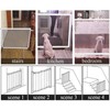 Indoor Dog Fence, Foldable Insulation Net Grid, Portable, Retractable Stair