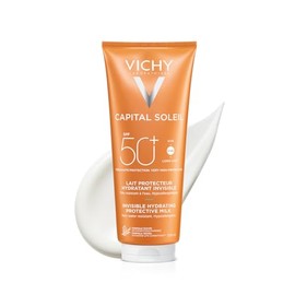 VICHY Protector Solar Corporal y Facial en Crema para Familia FPS 50+ Vichy Capital Soleil 300ml