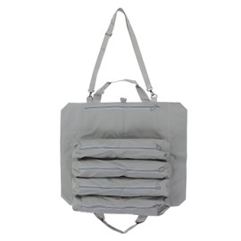Roll Up Tool Bag Multi Purpose Tool Pouch Portable Multi Pocket Hanging Foldable Wrench Storage Carrier Grey