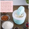 Americana 1-qt Electric Ice Cream Maker With Quick Freeze Bowl
