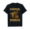 Essential Worker Bee Art Funny Bee T-Shirt