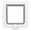 Trixie 2-Way Cat Flap, White, 390 g