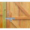 2 x Brenton Strong Sliding Padlock Shed Gate Door Bolt