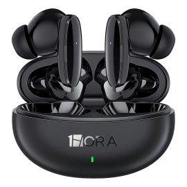 Audífonos in-ear inalámbricos 1Hora AUT205 Negro Auriculares Inalambricos Bluetooth 5.3 con Microfono