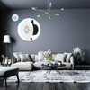 PATIKIL 8 Inch Round Air Vent, Adjustable Ceiling Diffuser Grill