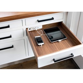 KNOBWELL 12 Pack Stainless Steel Kitchen Cabinet Pulls and Handles, Bathroom Kitchen Cabinet Door Handles, 6-3/10in Hole to Hole Distance, Matte Black